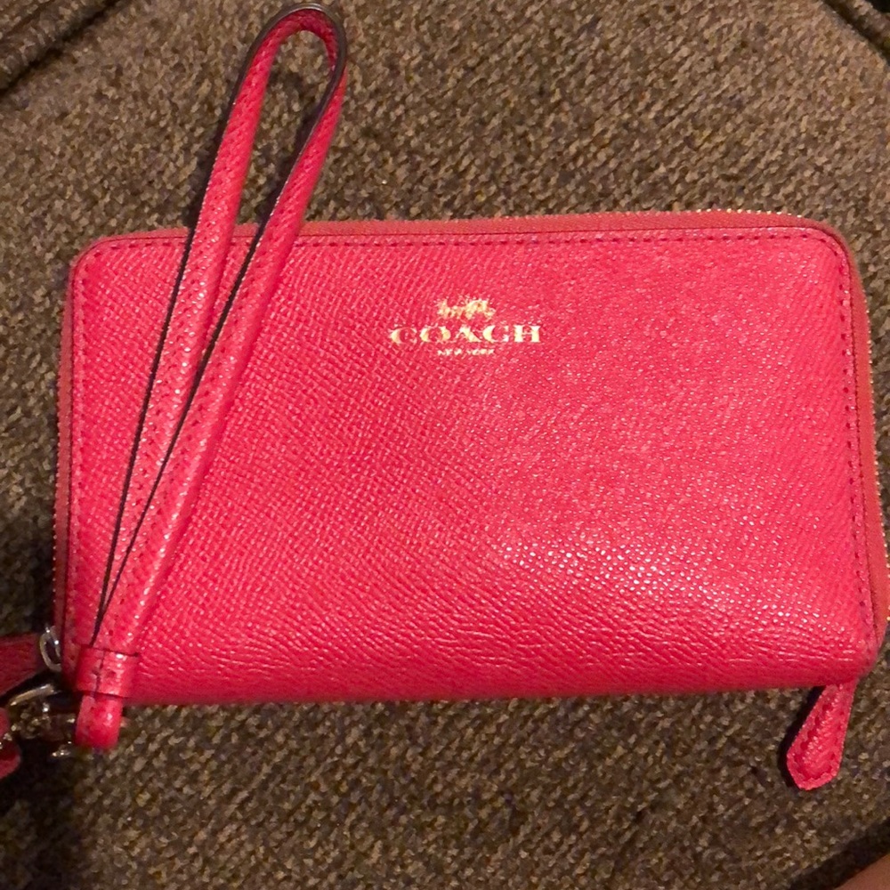 Coach wristlet